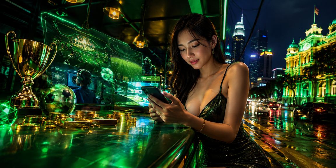 Không gian esports và cá cược thể thao neon tại TP. Hồ Chí Minh